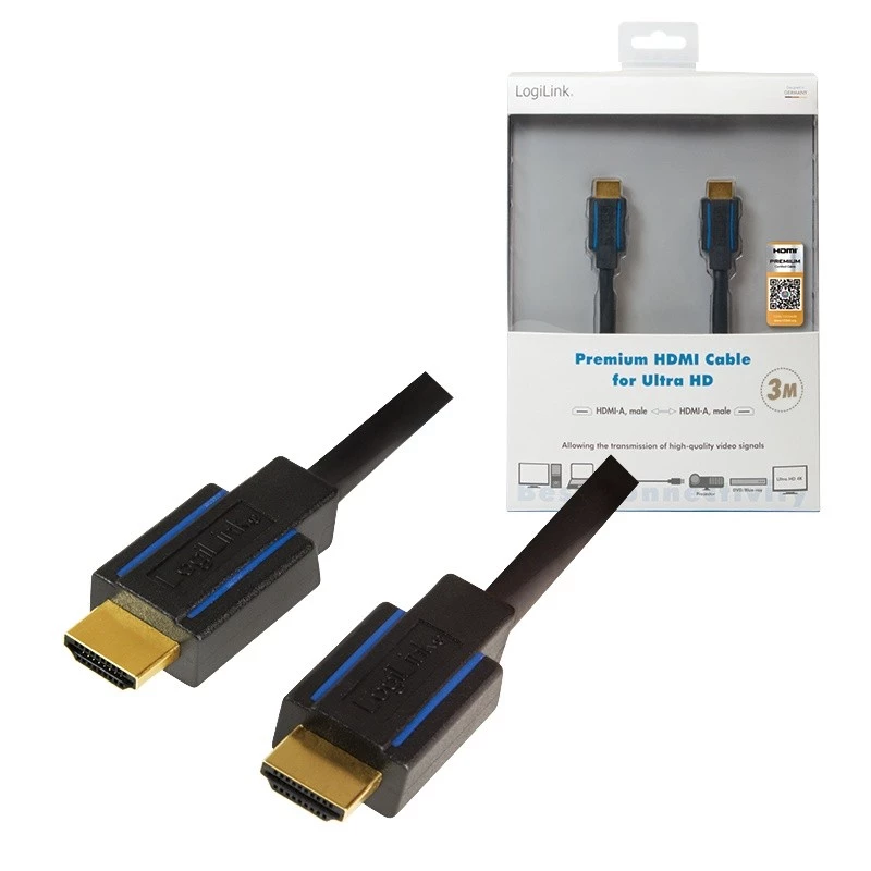 HDMI-kaabel LogiLink CHB005 3 m