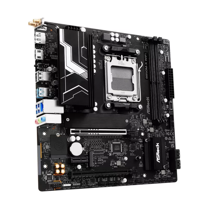 ASRock B850M-X WiFi R2.0 AMD B850 AM5 Micro-ATX emaplaat