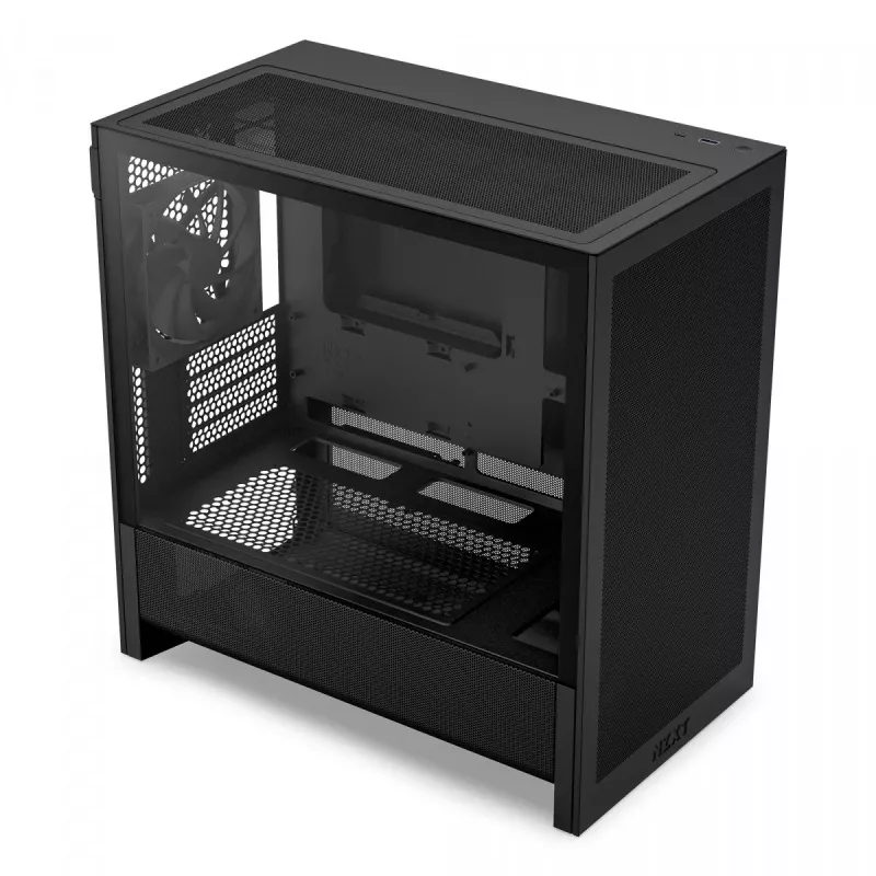 NZXT H3 Flow Micro ATX õhuvooluga korpus - must