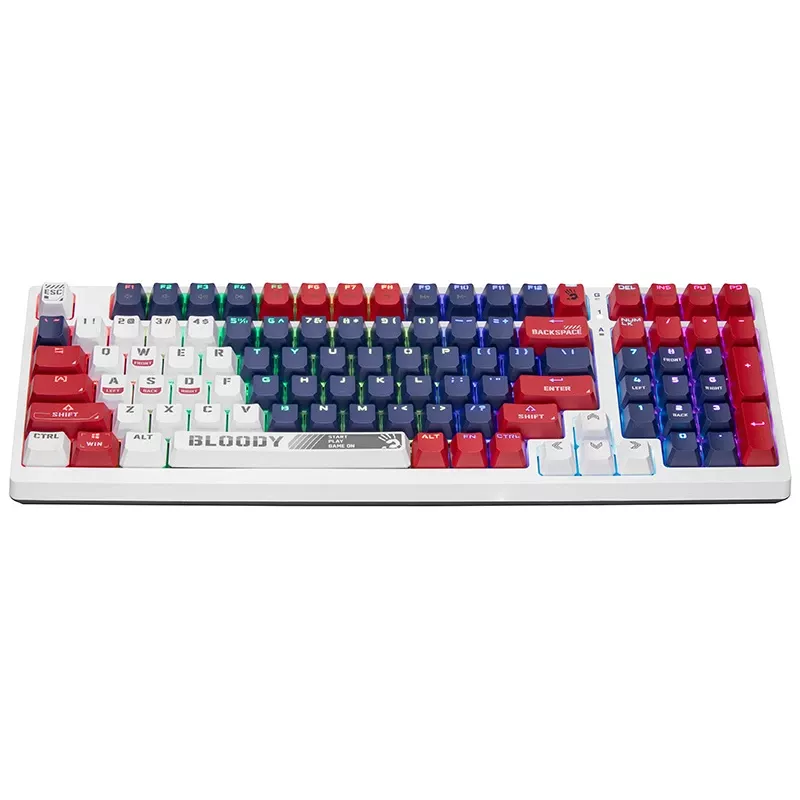 Mängurihiir A4Tech Bloody S98 USB Sports Navy BLMS Red Plus lülititega