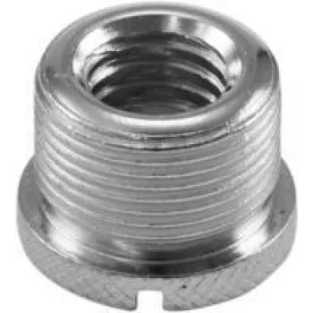 Adapterkruvi Omnitronic 6000616N rihveldatud 10 mm kuni 15 mm