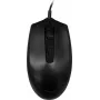 Juhtmega USB-hiir LC-Power LC-M721B — must, optiline, ergonoomiline disain