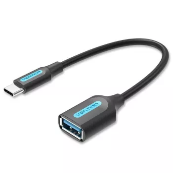 Vention USB 3.1(Gen 1) C isane - A emane OTG kaabel 0.15M must PVC tüüp