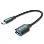 Vention USB 3.1(Gen 1) C isane - A emane OTG kaabel 0.15M must PVC tüüp