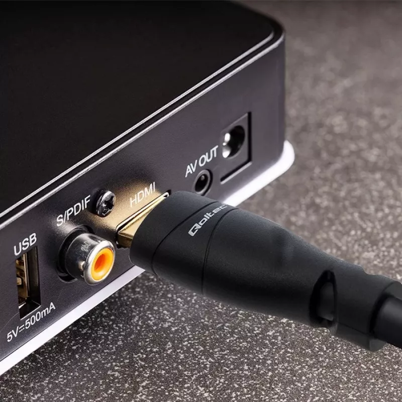 HDMI 2.1 kaabel QOLTEC 5 m — 48 Gbit/s, 8K@60Hz, 26AWG, kullatud pistikutega