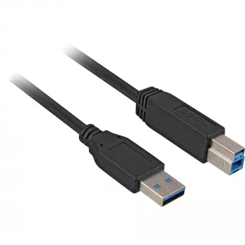 USB-kaabel Sharkoon 3m USB3.0-A/USB3.0-B