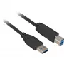USB-kaabel Sharkoon 3m USB3.0-A/USB3.0-B