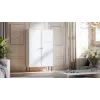 Vitriinkapp cama meble PALAZZO BIS 1000×390×1660 mm valge matt