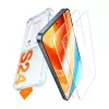 Karastatud klaasist ekraanikaitse Torras Samsung S24+ jaoks — 9H kõvadus, kriimustuskindel
