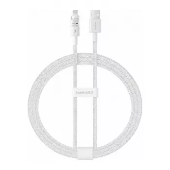 Laadimiskaabel Baseus USB-Lightning 1 m 2.4A valge