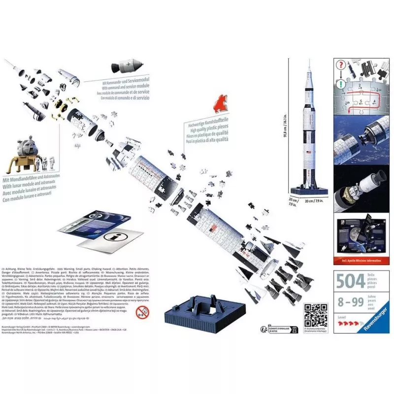 3D pusle Ravensburger 11545 440 tk Soovitatav vanus 8-99