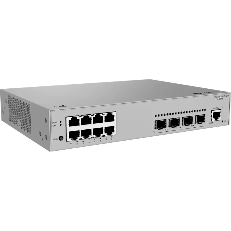 Huawei S220-8T4S Gigabit lüliti, 4x SFP, 8x LAN, 4x SFP