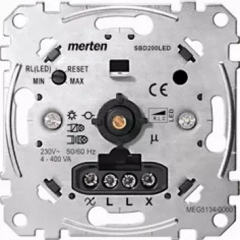 MERTEN universal rotary dimmer insert MEG5134-0000 D lamps MEG5134-0000 MEG5134-0000 (MEG5134-0000)