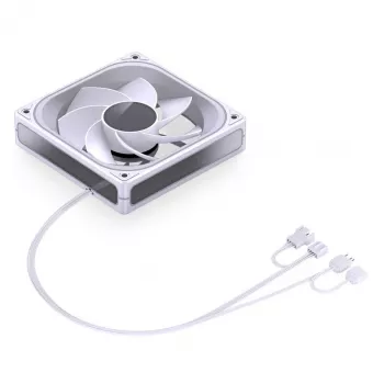 Jahutusventilaator Jonsbo ZA-120 Reverse Blade PWM ARGB 120mm Valge