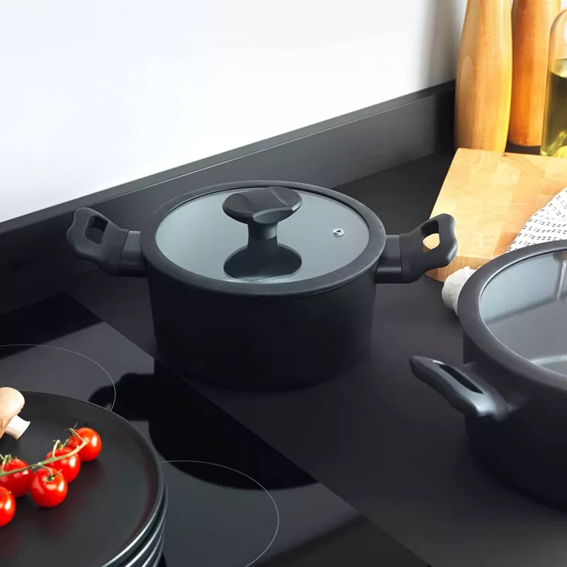 Stockpot Russell Hobbs RH01863EU7 20 cm Crystaltech cookware roostevaba teras klaasist kaas