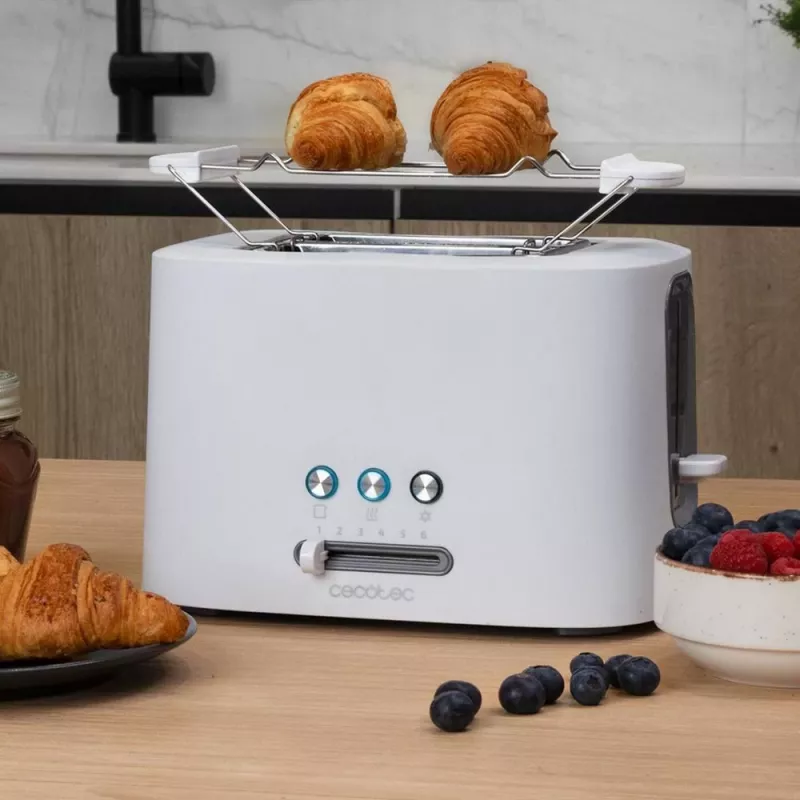 Röster Toast&Taste 9000 Double Valge (valge, 980 W, 2 viilu jaoks)