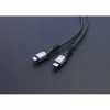 Manhattan Fast USB-C to USB-C kaabel (240W), 1m, 240W sülearvuti laadimine + kiire andmeedastus ja video, töötab kõigi sülearvutitega (märkus: vaja on täiendavat USB-C 240W seinelaadijat), 40 Gbps ülikiired ülekanded, must, 3-aastane garantii