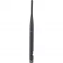 DeLOCK WLAN-antenn - antenn - 5 dBi (2,5 GHz jaoks), 5 dBi (5,825 GHz jaoks) - mitmesuunaline - must (88393)