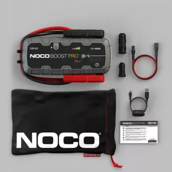NOCO GB150 Boost 12V 3000A Jump Starter käivitusseade integreeritud 12V/USB akuga