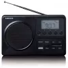 Kaasaskantav raadio Lenco MPR-035BK — FM/AM, võrgu- ja akutoide, 2,5-tolline LCD, 20 FM jaama salvestust, 3,5 mm väljund