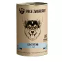 Märg koeratoit PAKA ZWIERZAKA Game and Salmon 400 g — konserveeritud täiskasvanud koeratoit, ulukiliha ja lõhe, valk 10,4%, rasv 6,9%, niiskus 76%