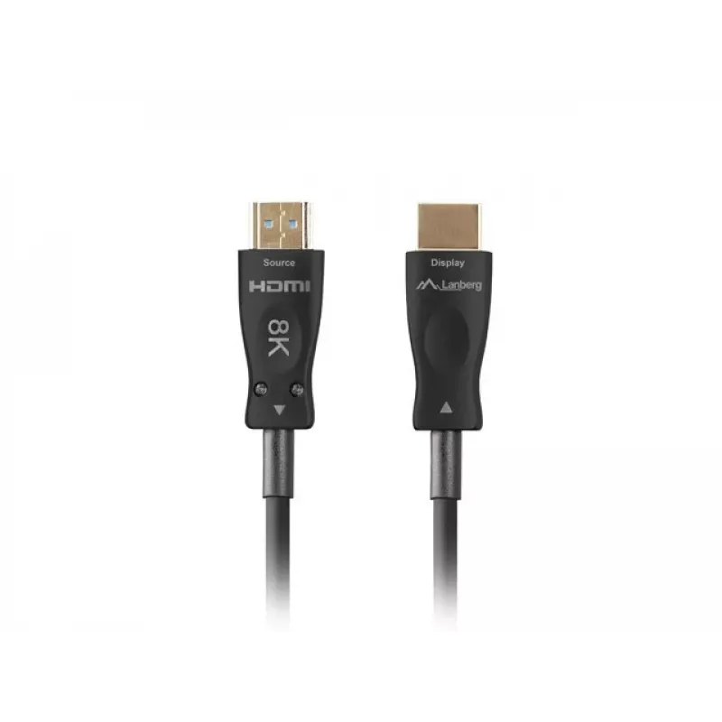 HDMI-kaabel Lanberg CA-HDMI-30FB-1000-BK 100 m Must