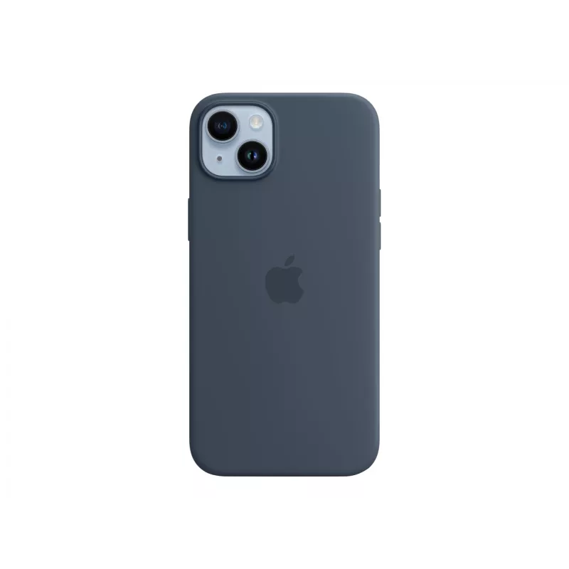 Silikoonümbris Apple iPhone 14 Plus MagSafe Storm Blue