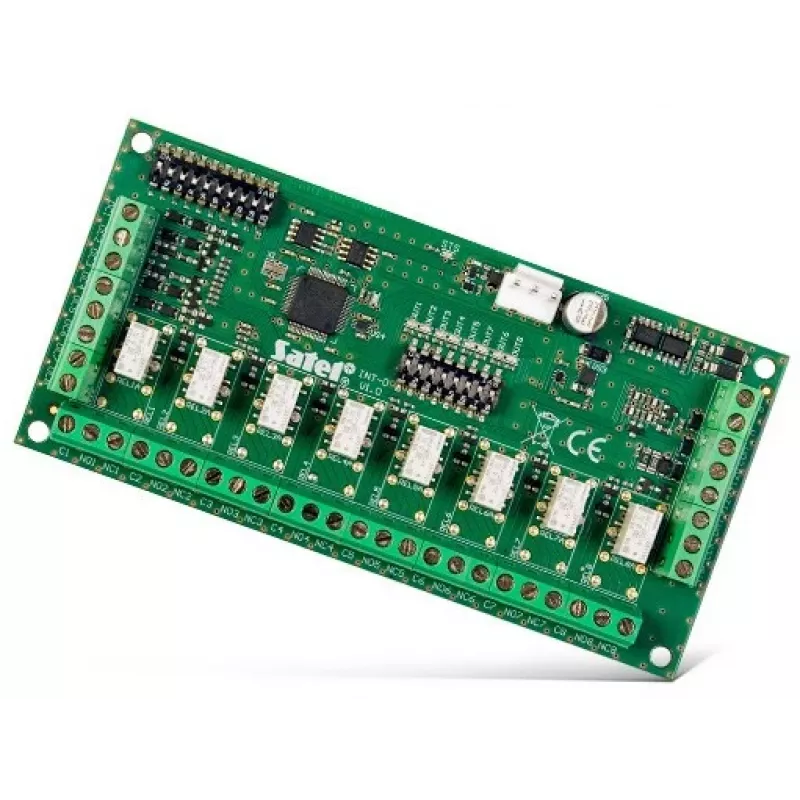 Turvasüsteemi lisaseade SATEL INT-O, INTEGRA/VERSA/PERFECTA jaoks, 12 V, 160 mA, 140×68 mm