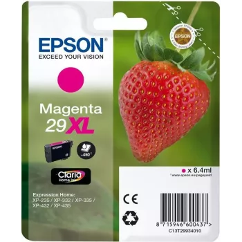 Prindikassett Epson 29XL Magenta (Originaal, suure XL tootlikkusega, 6,4 ml, ~450 lehekülge)
