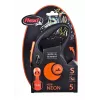FLEXI uus Neon S - sissetõmmatav jalutusrihm - 5 m
