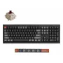 Mehaaniline täissuuruses klaviatuur Keychron V6 Ultra 8K — QWERTY, Bluetooth, RGB, must
