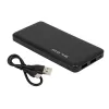 Kaasaskantav akupank BLOW PB10A 10000mAh polümeerakuga, 2x USB-A väljundit, 22,5W koguvõimsus, Micro‑USB sisend, must