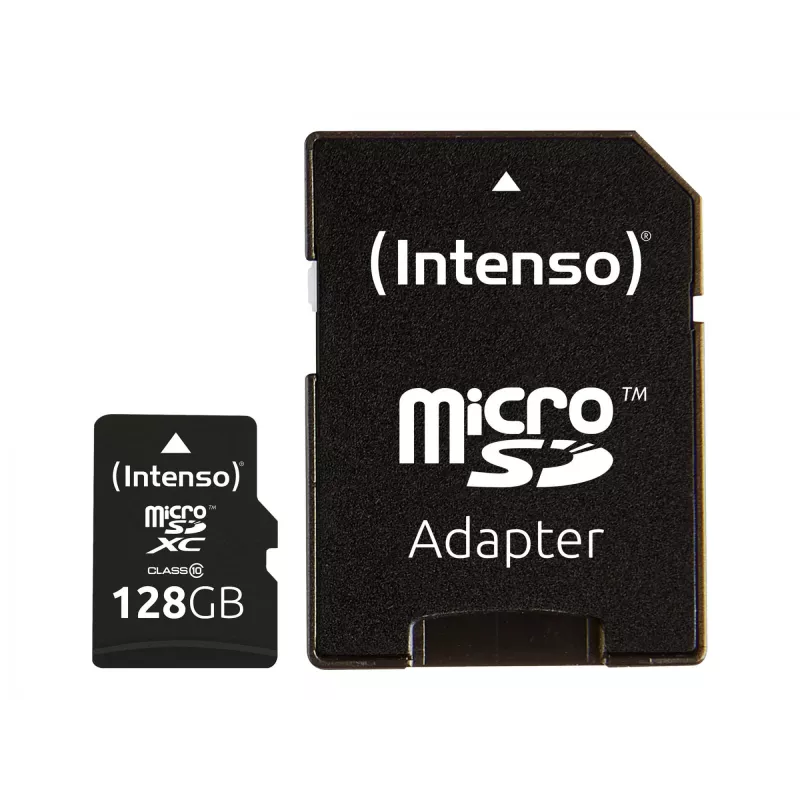 MÄLU MICRO SDXC 128GB C10/W/ADAPTER 3413491 INTENSO