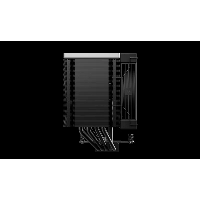 Õhkjahuti DeepCool AK500 G2 Digital NYX, 120 mm ventilaator, maks õhurõhk 3.33 mmH2O, 117×129×159 mm, must
