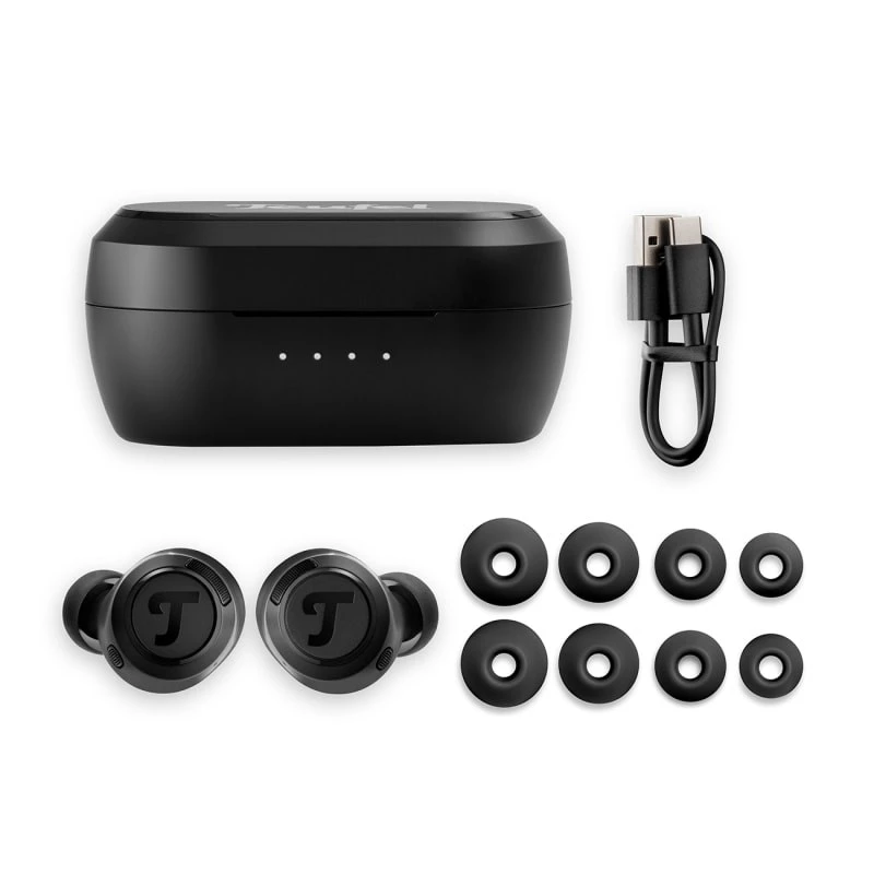 Teufel REAL Sinine TWS 3 peakomplekt juhtmevaba kõrvasisene kõned/muusika Bluetooth must