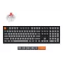 Keychron K10 Max QMK klaviatuur Universaalne USB RF Wireless Bluetooth Must