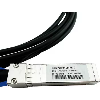 Direct Attach kaabel CBO SFP28-DAC-5M-LS-BL 5 m Male-to-Male 25 Gbit/s SFP28