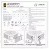 Toiteplokk Lian Li RS1000G 1000 W ATX 20+4 pin, 80 PLUS Gold, valge, 135 mm ventilaator