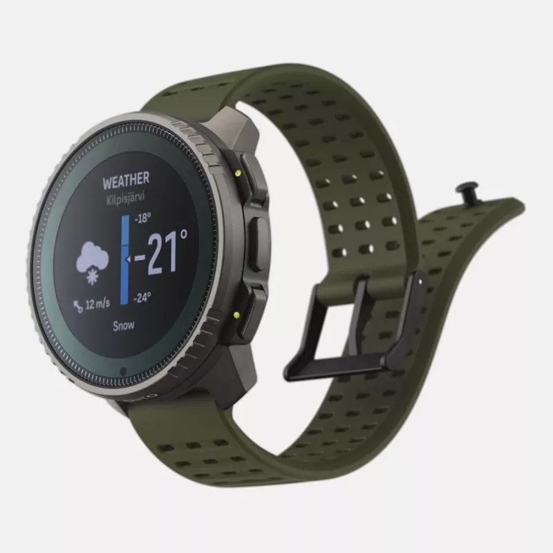 Suunto Vertical 3.56 cm (1.4) Punktmaatriks 49 mm 280 x 280 pikslit Puuteekraan Must GPS (satelliit)
