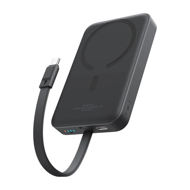Baseus Mini 10000mAh 30W Magnetiline Powerbank (must) Bayern Edition