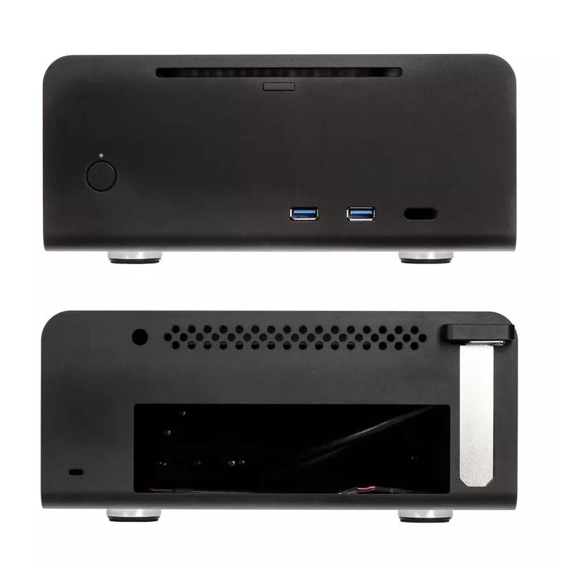 Streacom ST-FC8B Alpha Optical Fanless HTPC-Korpus + 120-vatine toiteplokk