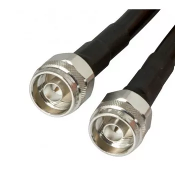 Koaksiaalkaabel ALLNET ALL-CAB-NM-NM2-RG8 2m N-tüüpi Must