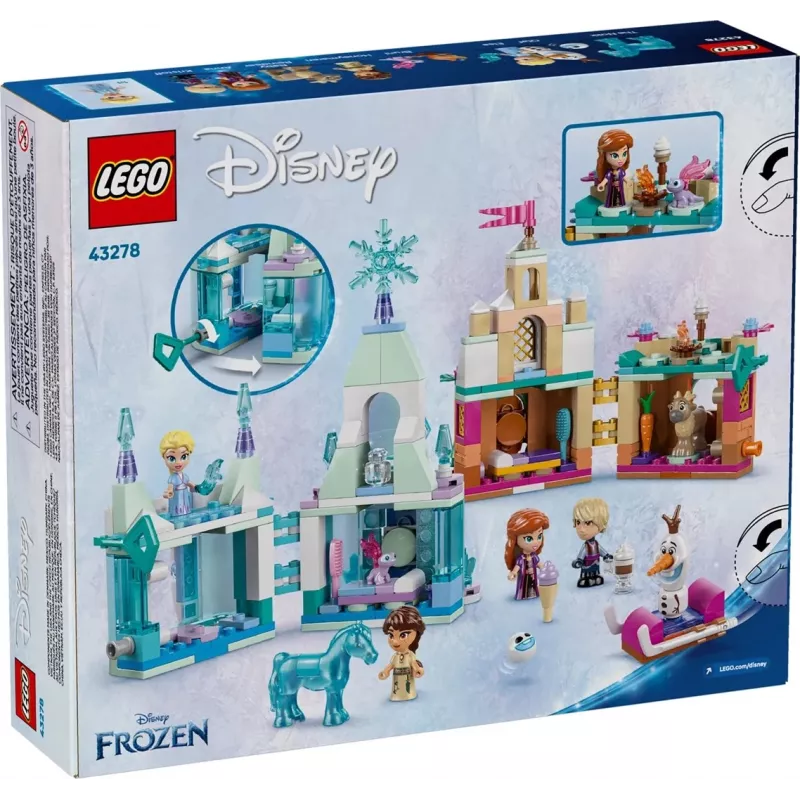 LEGO DISNEY 43278 Mini Arendelle loss ja Elsa jääpalee