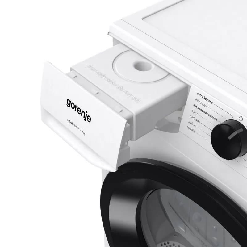 Gorenje G200 D2HNE7D/PL eestlaetav pesukuivatusrest 7 kg valge