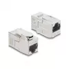 Keystone-ühendusmuhv DELOCK RJ45 emane RJ45 emasele — inline võrguühendusmuhv (mudel 90796)