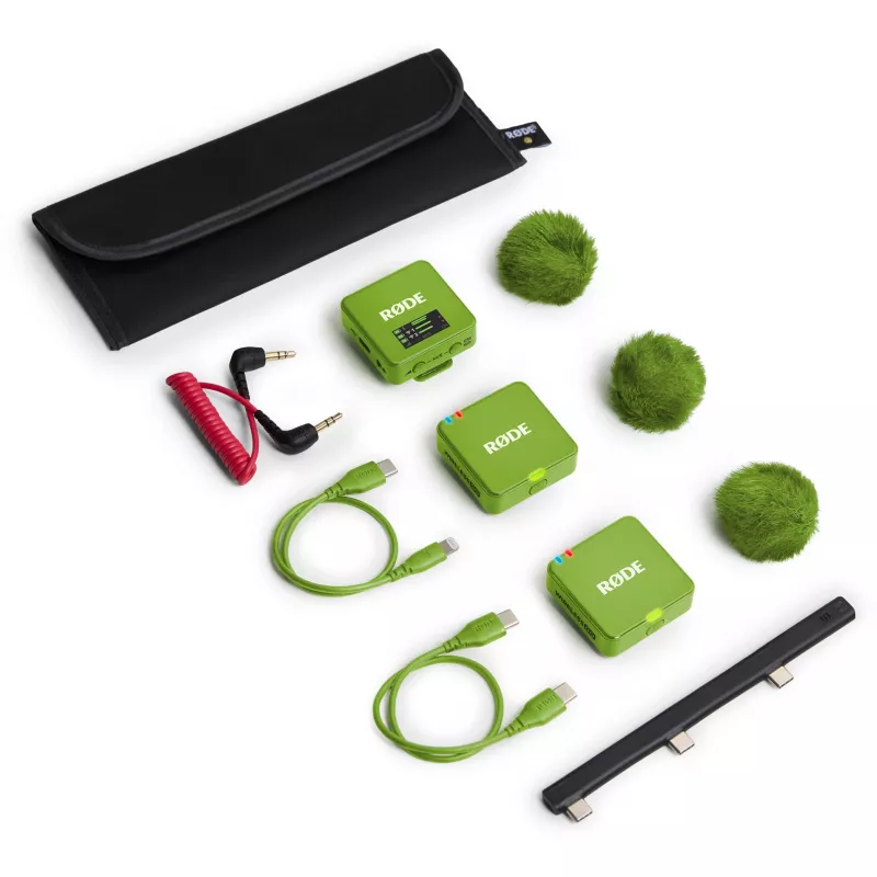 RØDE Wireless GO III roheline - juhtmevaba mikrofonsüsteem (roheline)