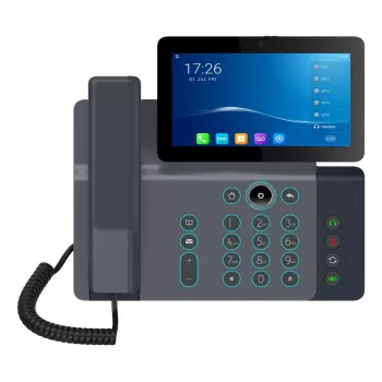 Fanvil V67 IP-telefon must 20 liini LCD Wi-Fi