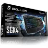 Sharkoon SKILLER SGK4 klaviatuur Gaming USB QWERTZ Saksa Must