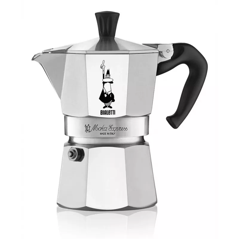 Bialetti Moka Express Moka pott 0,23 L Alumiinium