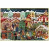 Pusle Ravensburger Wooden Puzzle Christmas Market — 500 tükki, puidust tükid